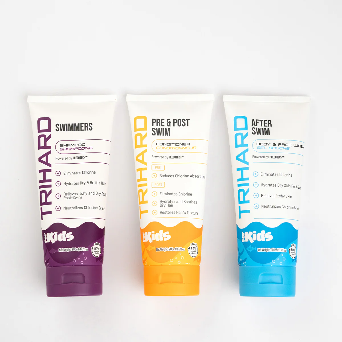 TriHard Kids Swim Care Kit - 3PC Set - Serkeasy