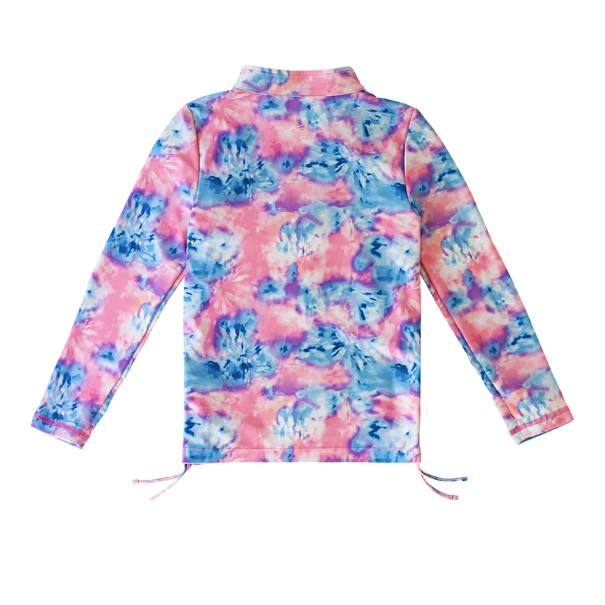 Girl's Half Zip Ruched Sun & Swim Shirt | FINAL SALE - Serkeasy