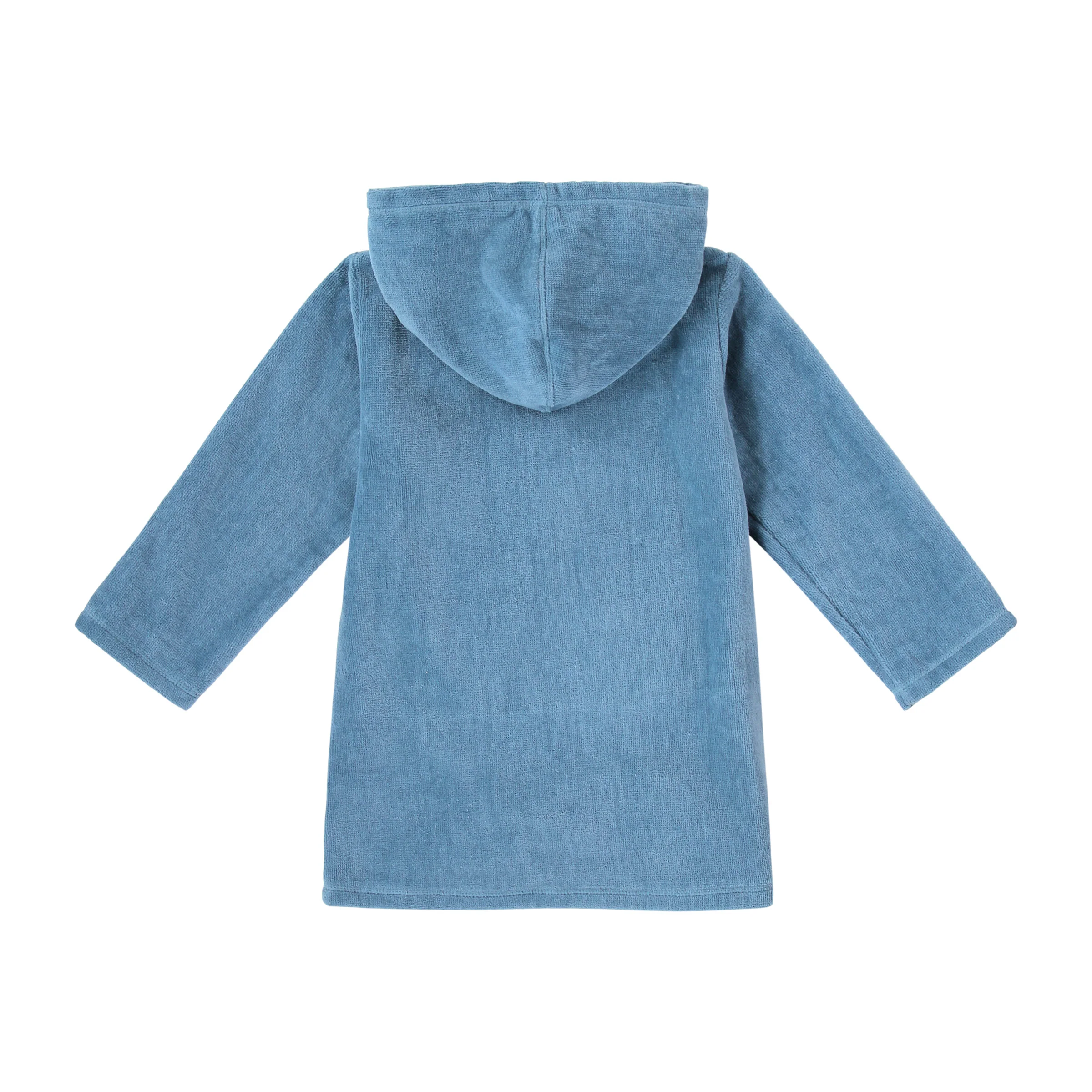 Kid's Hooded Terry Beach Cover-Up - Serkeasy