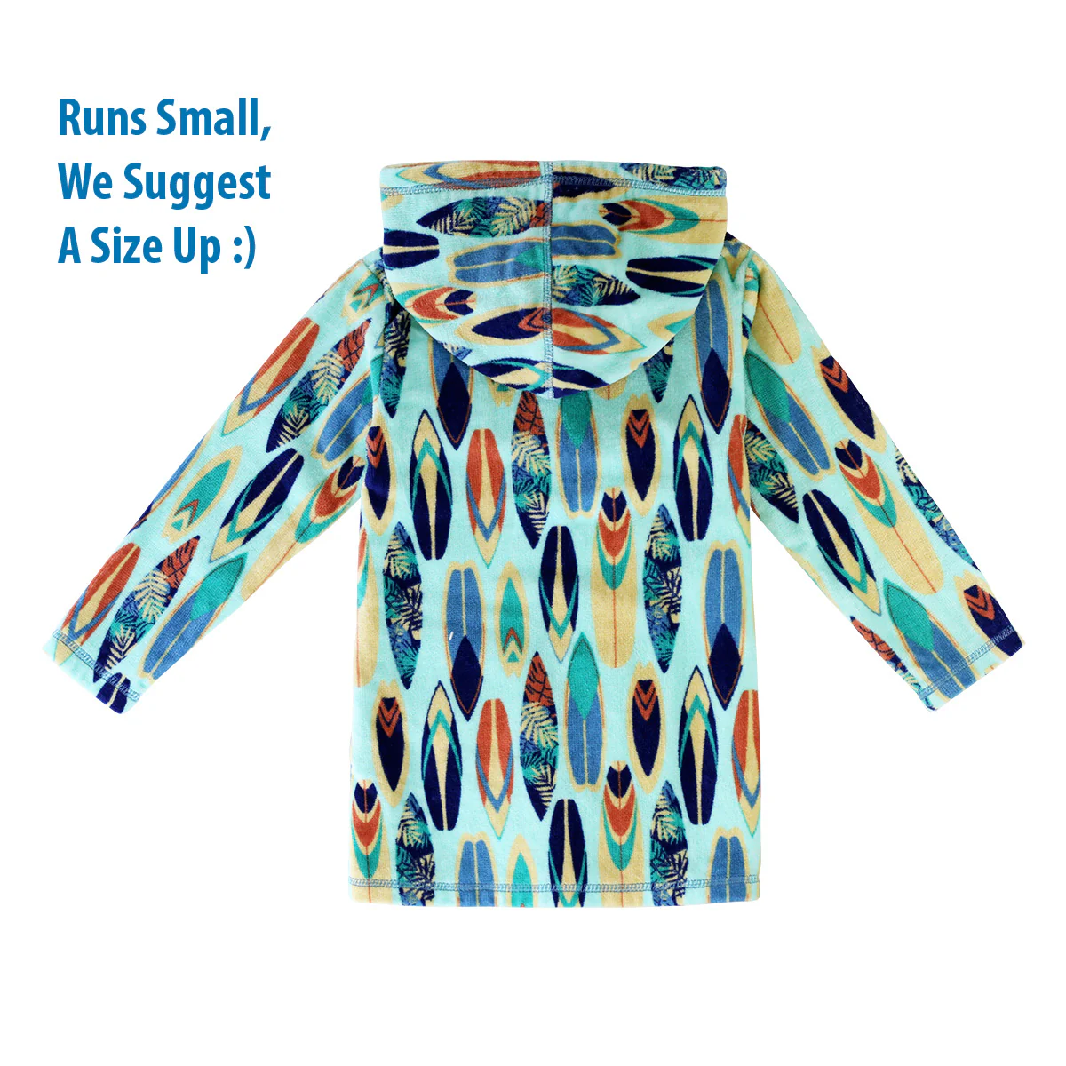 Boy's Hooded Terry Beach Cover-Up | FINAL SALE - Serkeasy